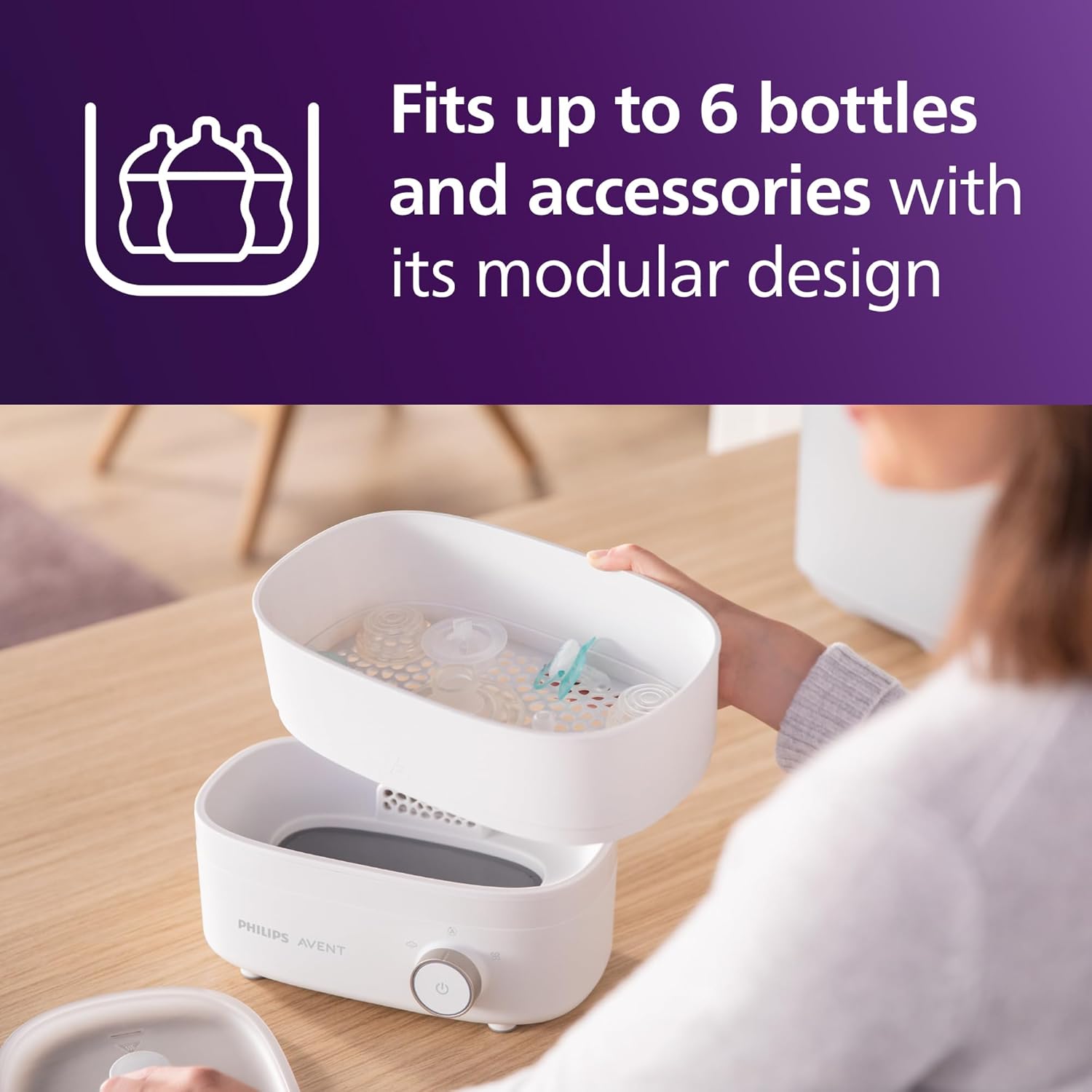 Thumbnail 5 de Philips Avent SCF293/01 steriliser and dryer