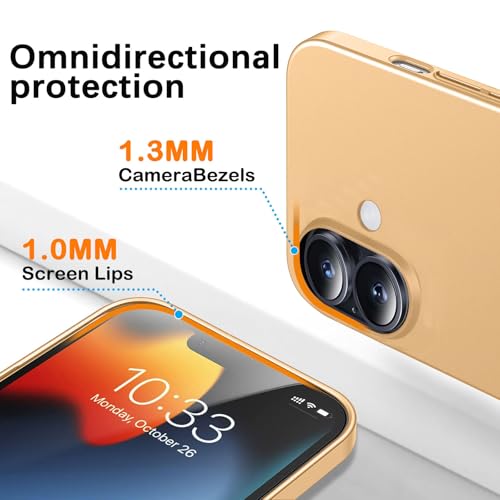 Detalle de Coque Galful pour iPhone 16 Plus, polycarbonate, mate