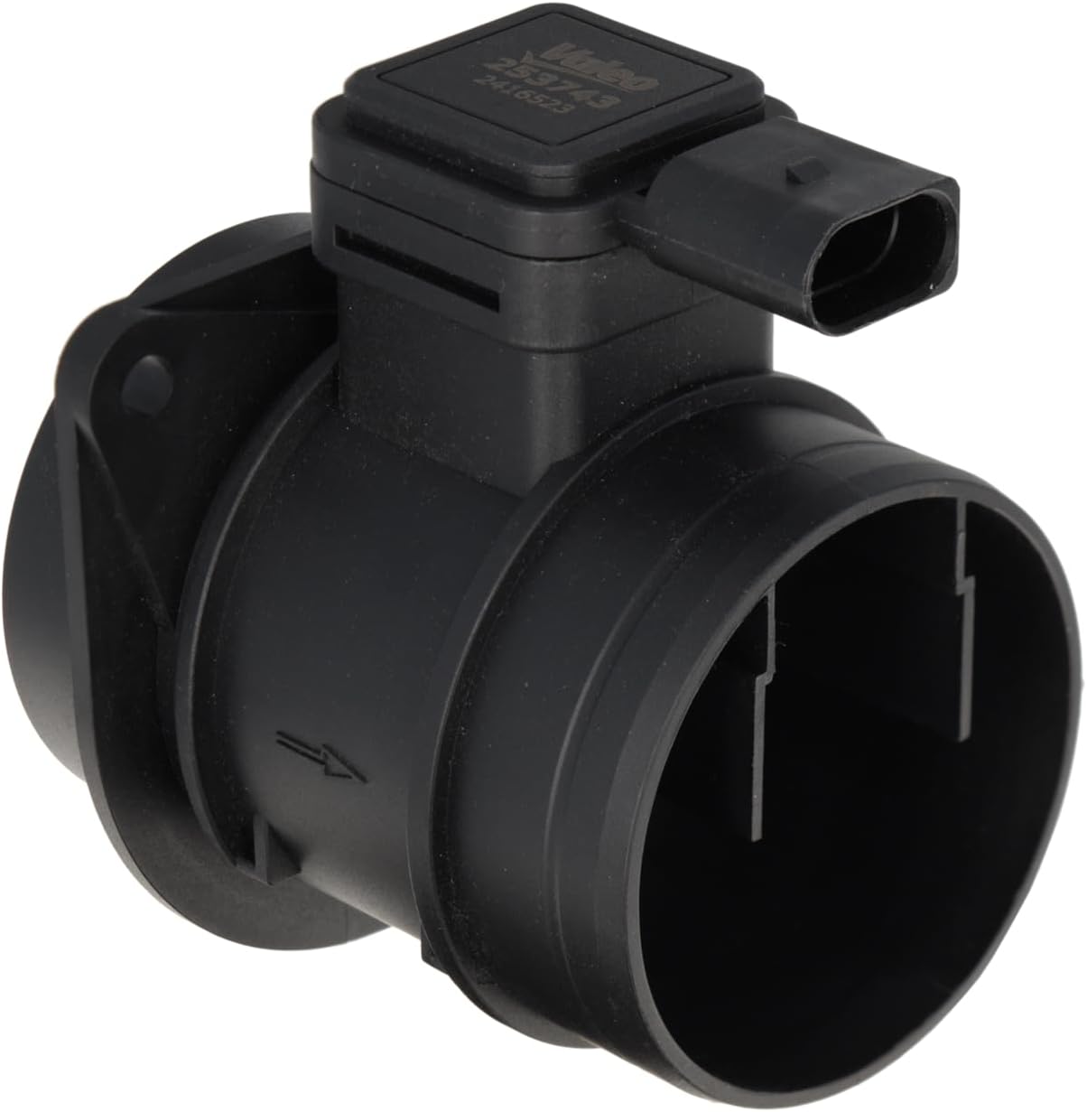 Detalle de VALEO 253743 Luftmassenmesser mit integrierter Lufttemperatursensor (Hot-Wire) – Stecker D-Shape