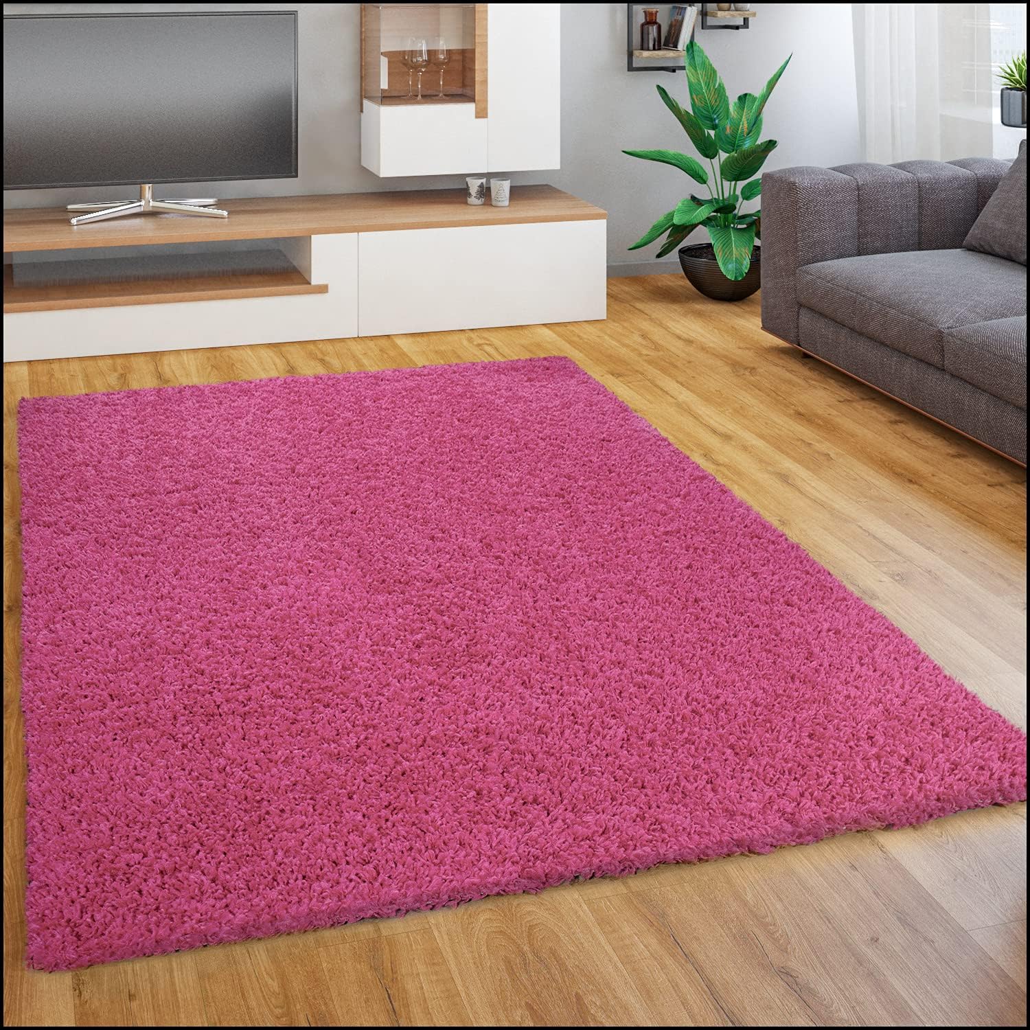 Thumbnail 6 de Paco Home Tapis Gris 140x200