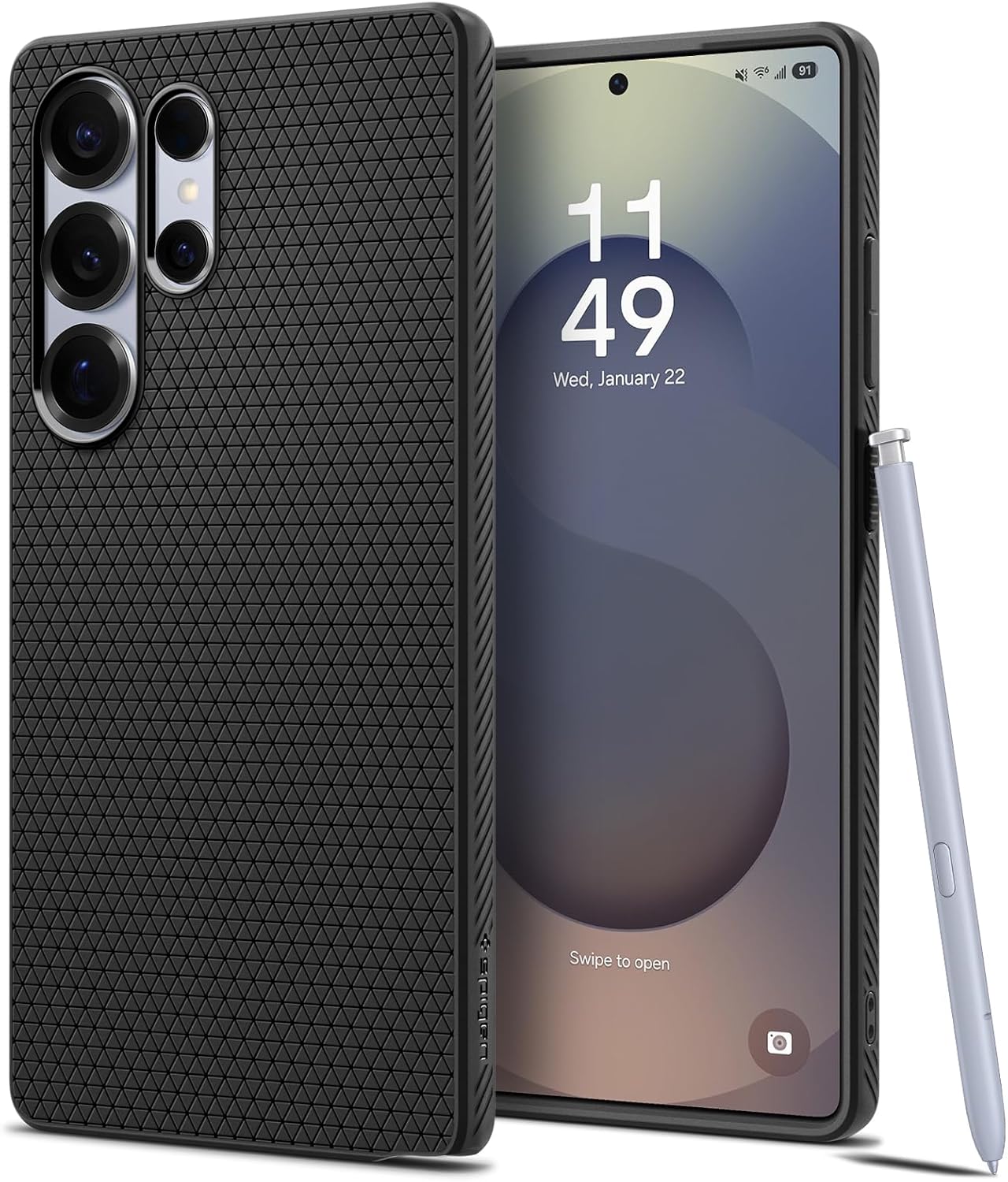 Detalle de Spigen Liquid Air Galaxy S25 Ultra Case 2025
