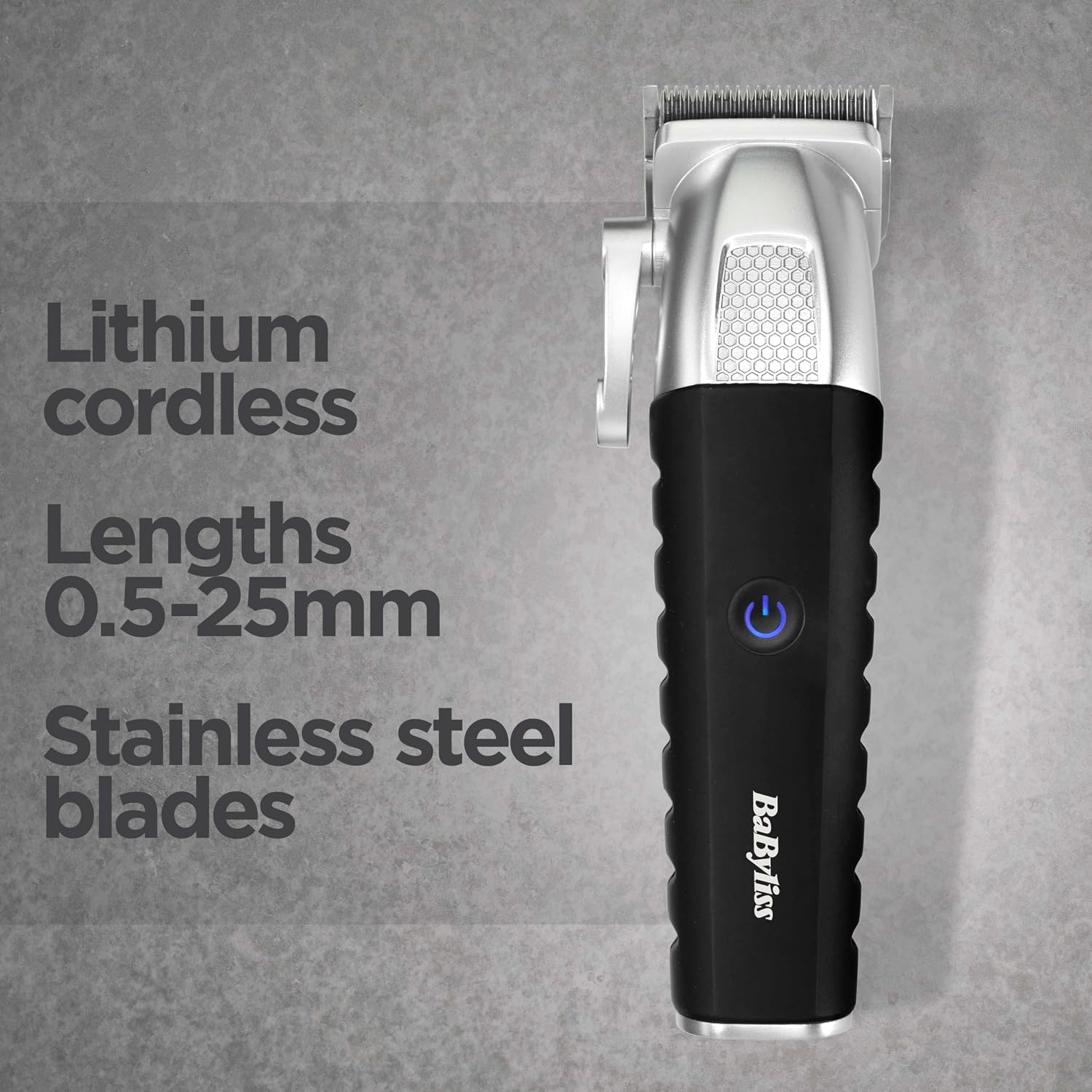 Detalle 2 de BaByliss E812U cordless hair clippers 40mm
