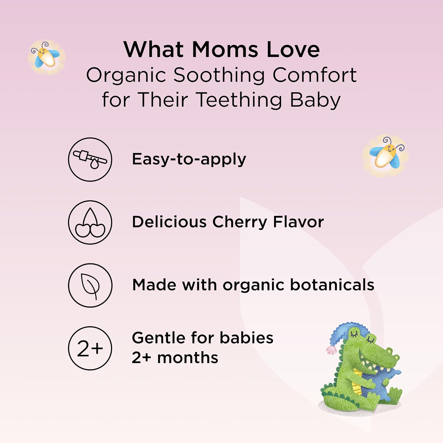 Detalle de Hyland's Baby BONSDL-1Z Oral Soothing Drops, Organic Cherry, 1 fl oz