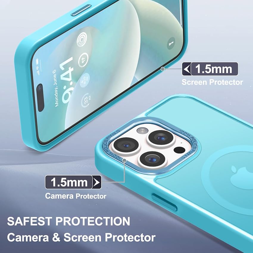 Thumbnail 4 de Newfuture iPhone 15 Pro Max slim magnetic case 6.7"