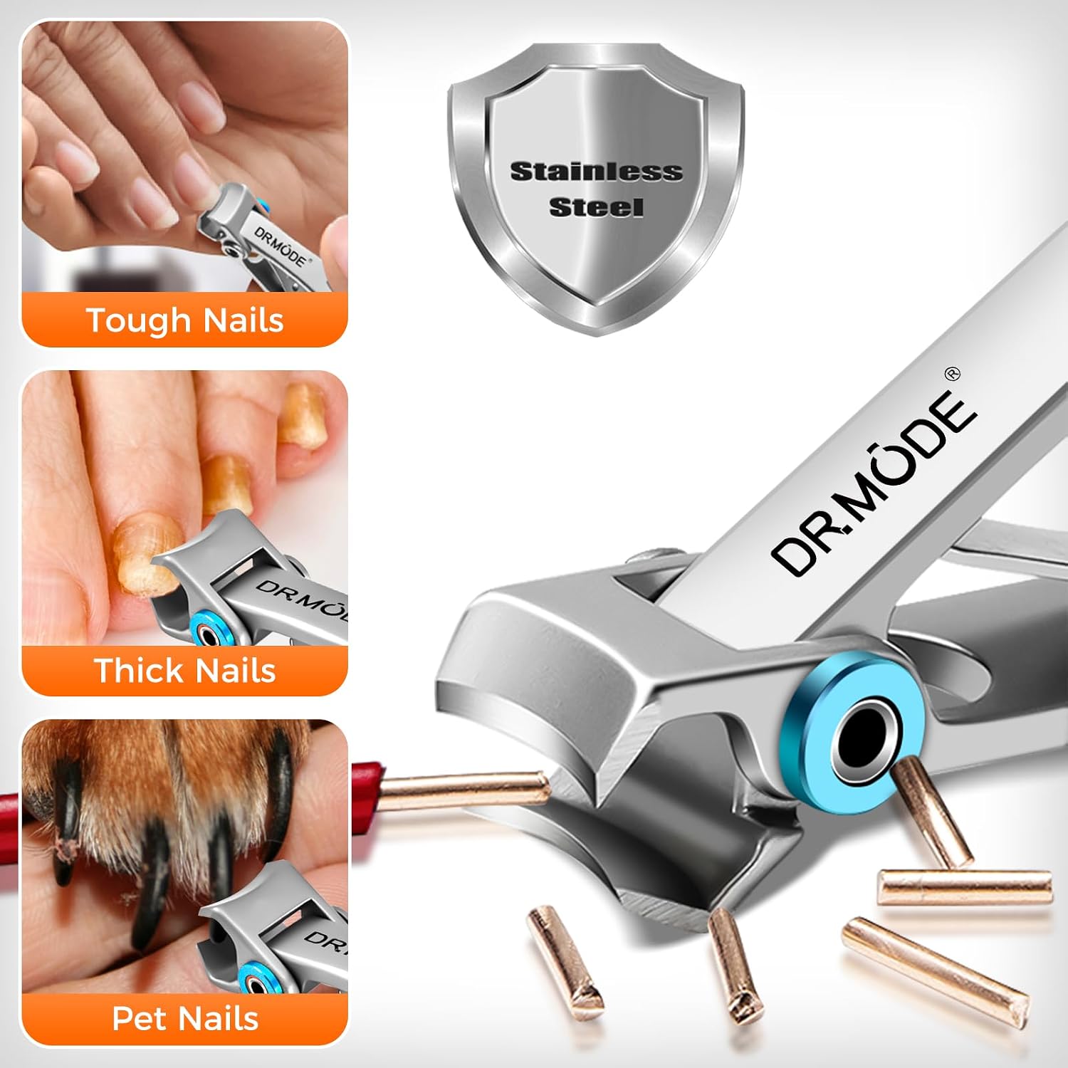 Thumbnail 3 de DRMODE Nail Clippers for Thick Nails