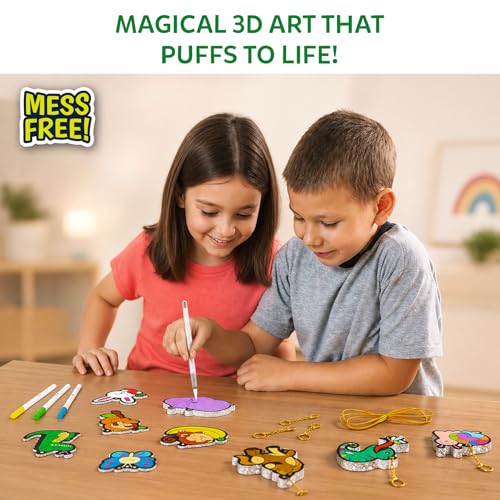 Detalle de Skillmatics Aqua Puffs Animals: Magical Water-Activated Puff Art for Kids