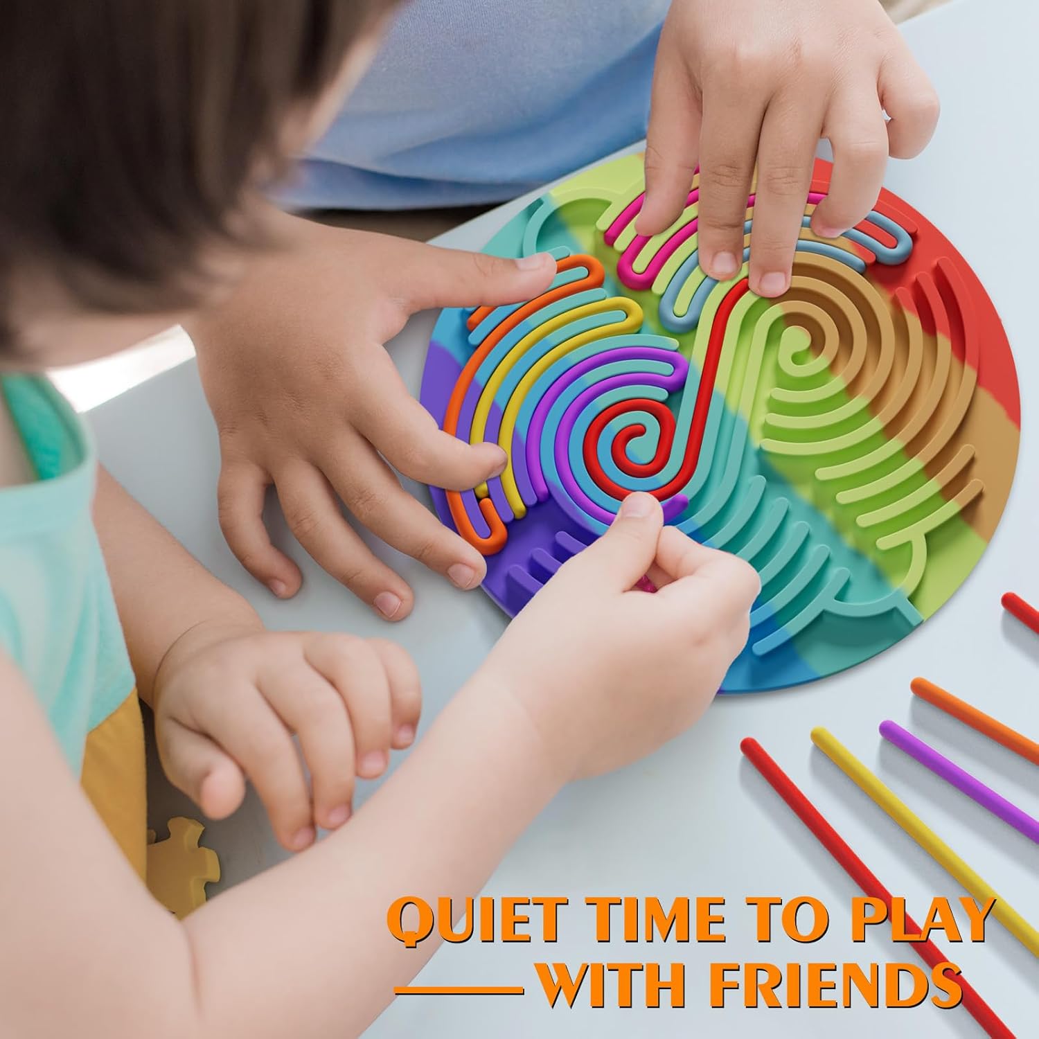 Thumbnail 4 de Sensory Activity Board for Kids calm travel toy 🎲