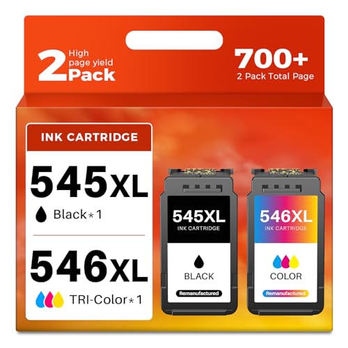 Detalle de Skydo PG-545XL CL-546XL cartucce compatibili Canon, multipack nero e colore