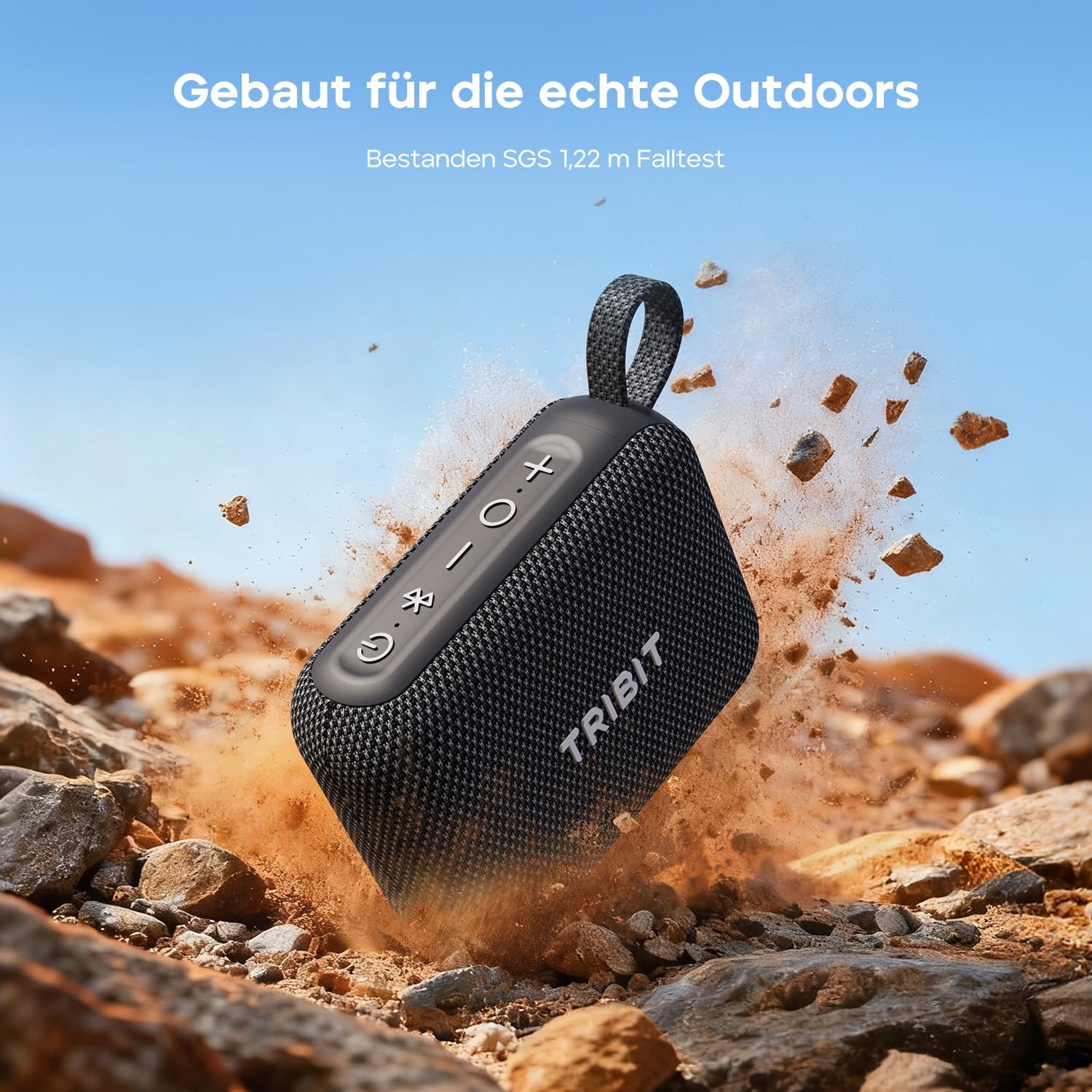 Thumbnail 6 de Tribit PocketGo Mini Bluetooth-Lautsprecher – bis zu 20 Stunden, IP68, schwimmfähig, EQ & TWS