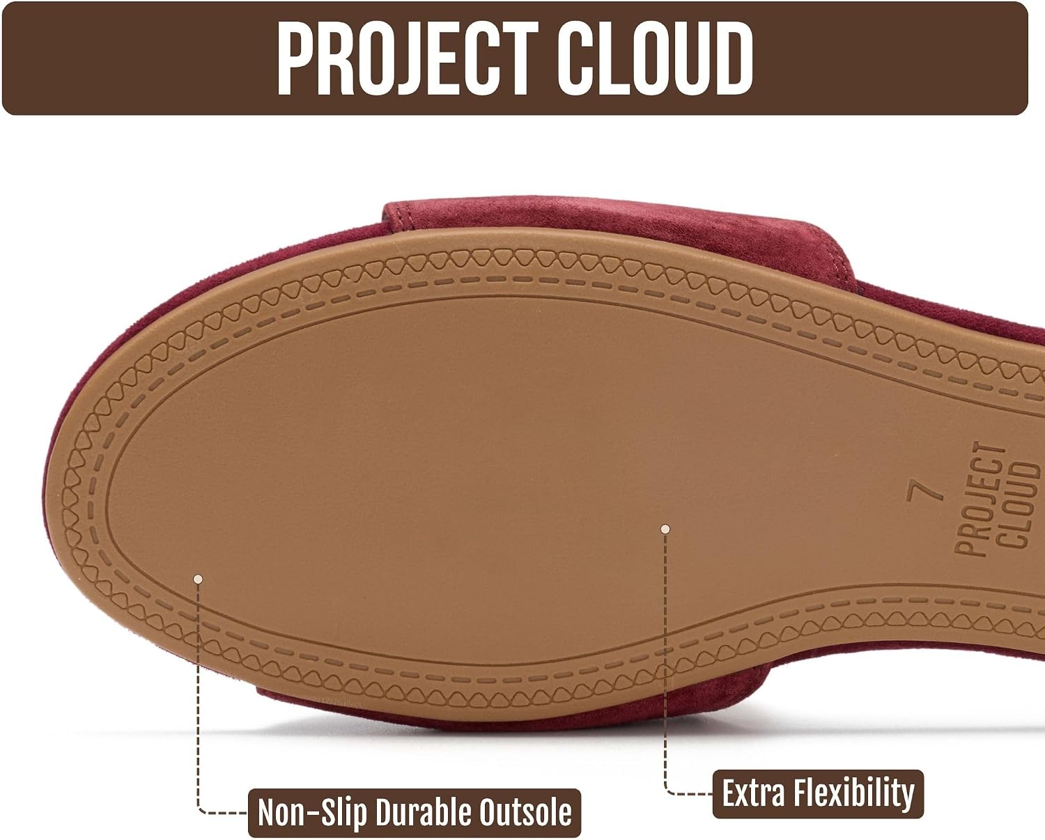 Thumbnail 3 de Project Cloud Leather Slide Sandals