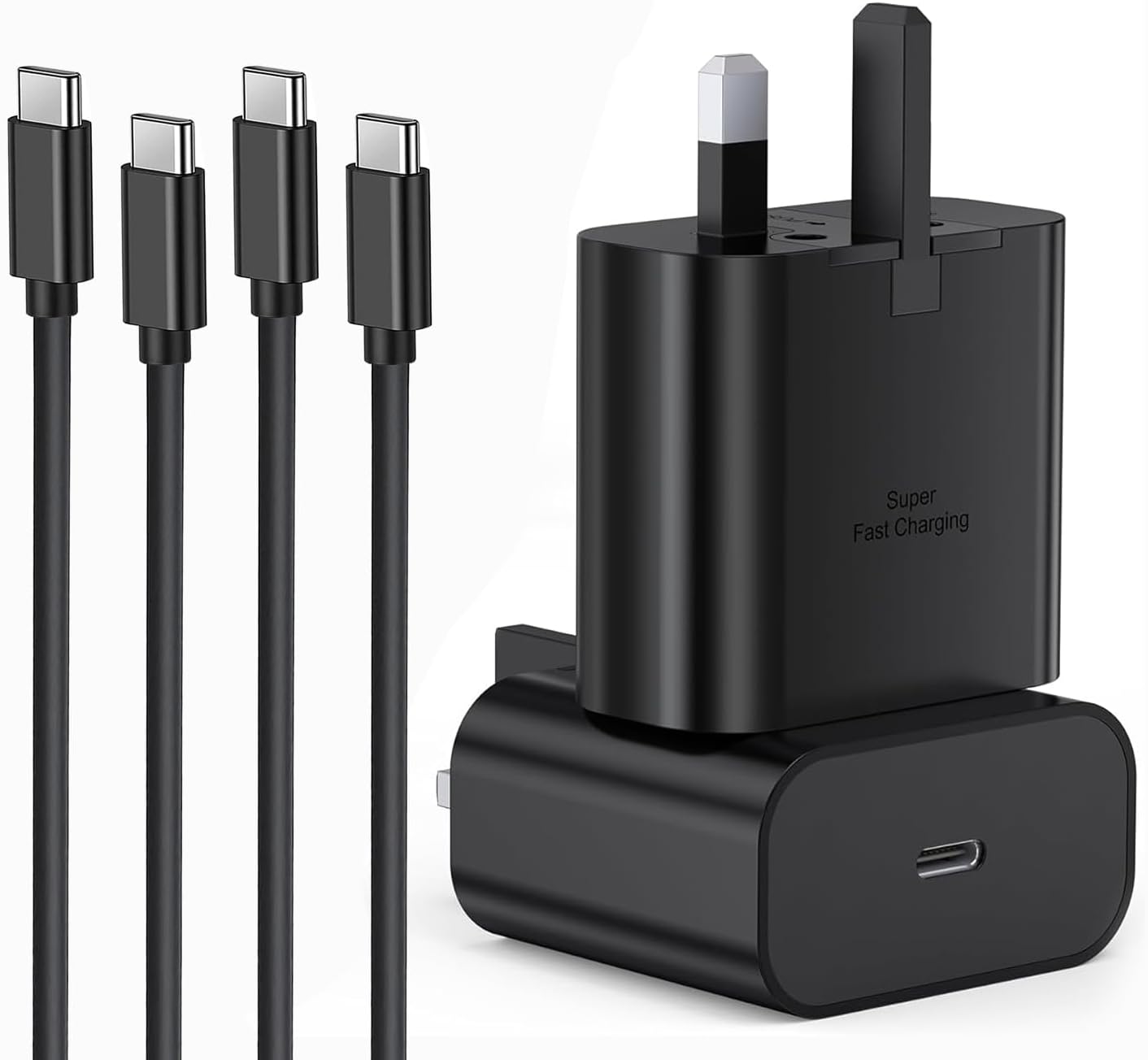 Detalle de Samsung 25W USB-C Fast Charger 2-Pack