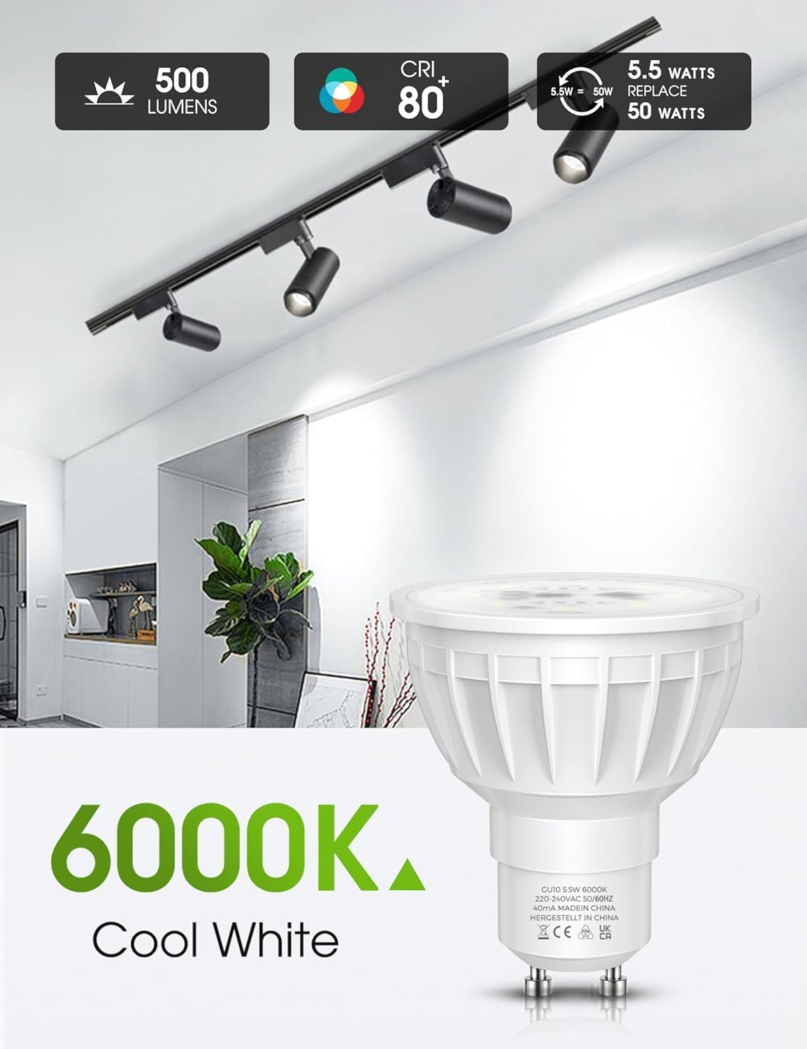 Thumbnail 3 de LEHASI GU10 LED Bulbs