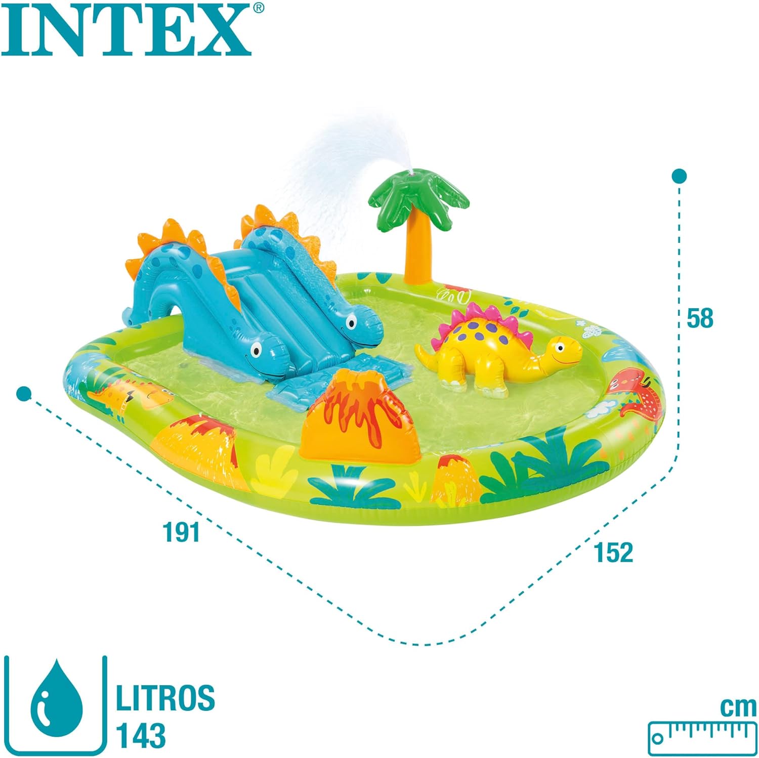 Thumbnail 4 de Intex 57166NP Playcenter Dinosaurs