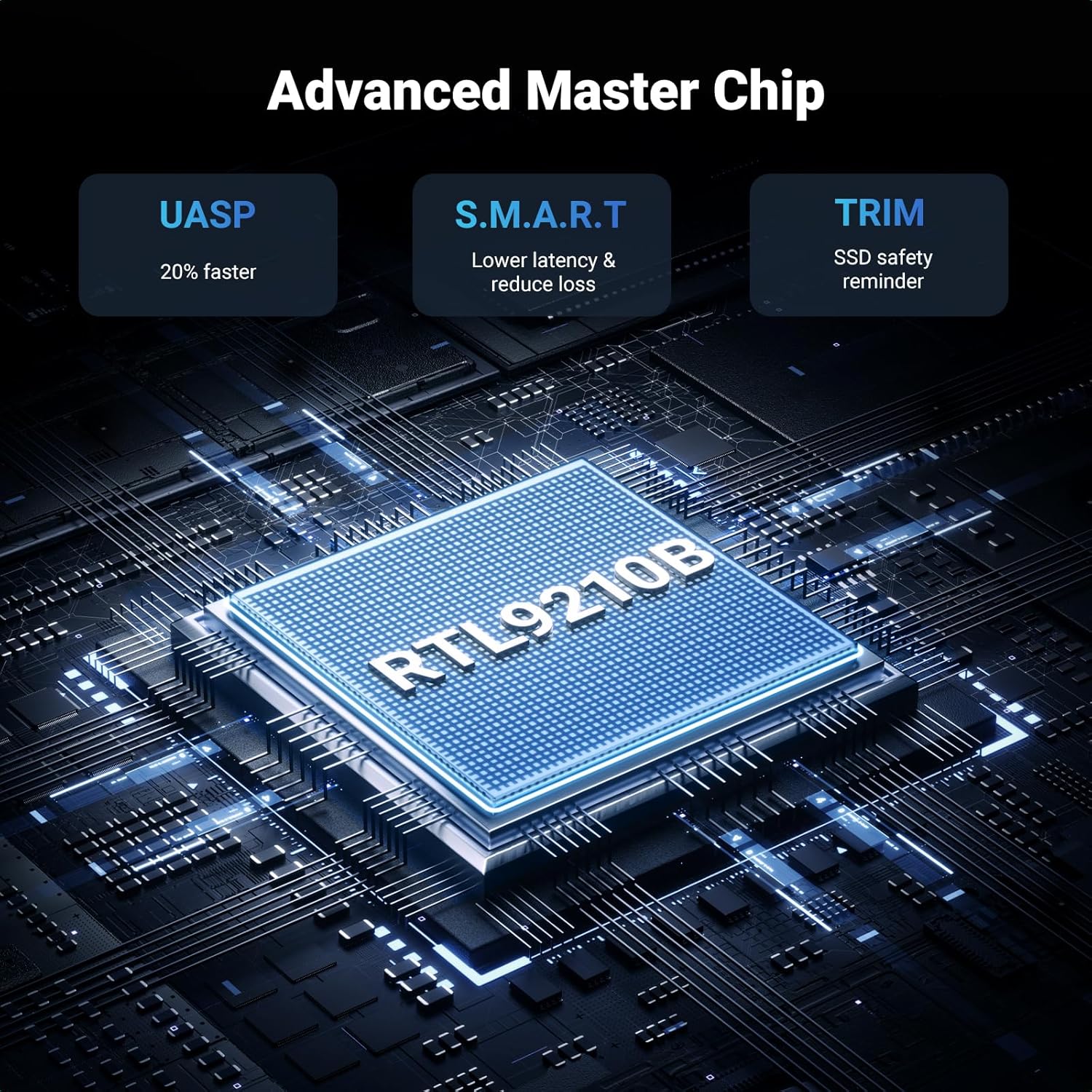Thumbnail 4 de UGREEN M.2 NVMe & SATA Enclosure 10Gbps