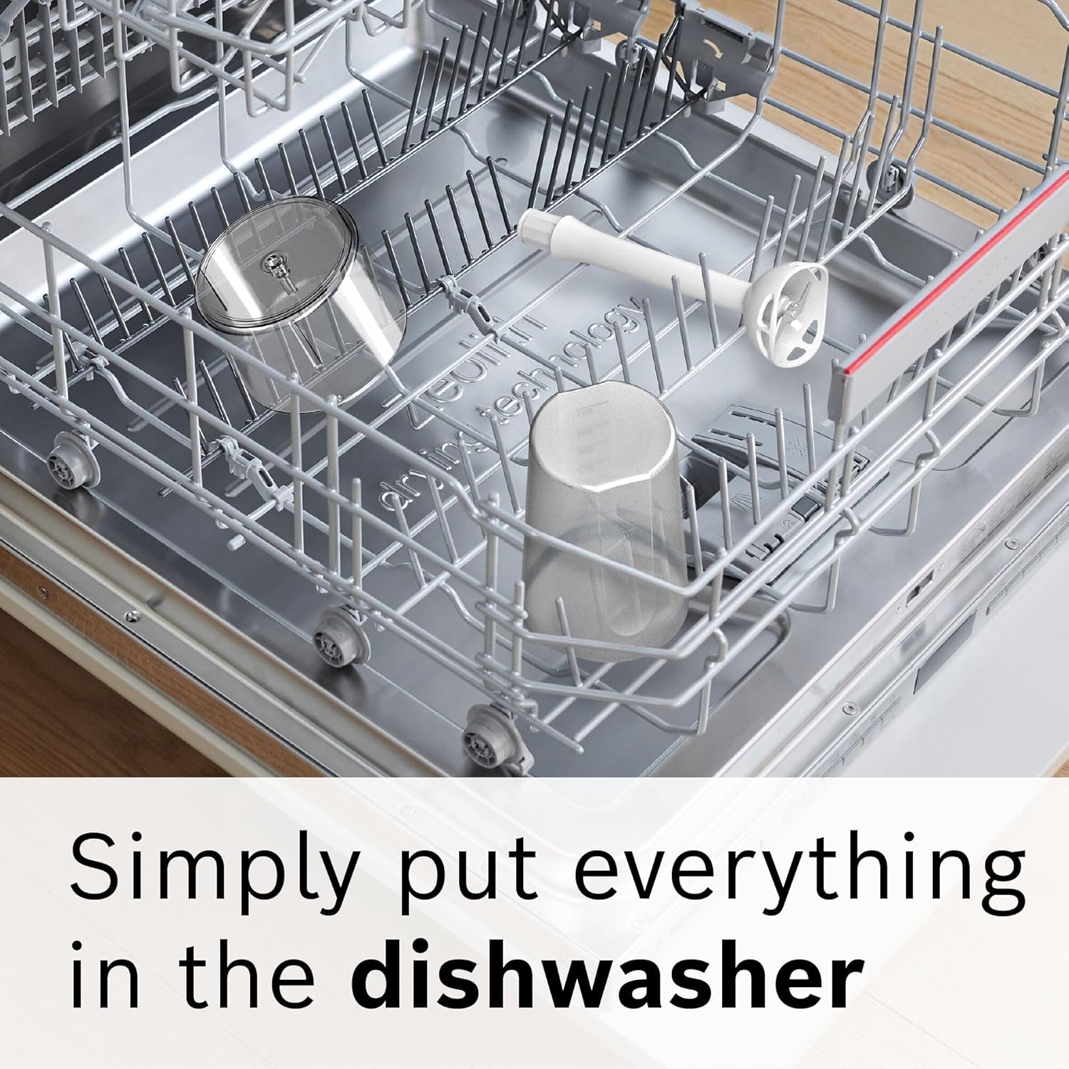 Thumbnail 6 de Bosch ErgoMixx MSM66020GB hand blender with mini chopper and beaker (600W) - white