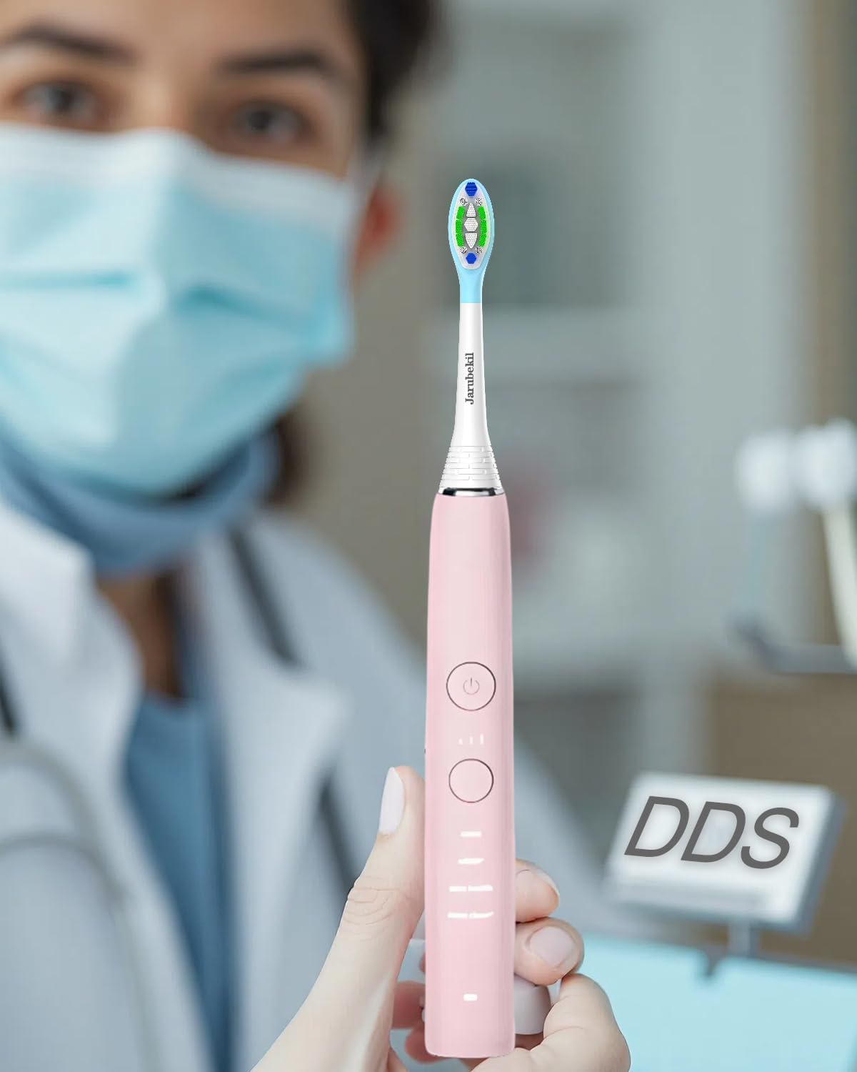 Detalle 2 de Jarubekil 12er Ersatzbürsten für Philips Sonicare (kompatibel, Medium) – Aufsteckbürsten für u. a. 5500, 5300, 9000, 6100