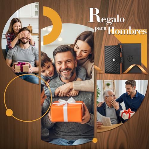 Thumbnail 6 de TENBST Carteras Carteras delgada 10 tarjetas 📎