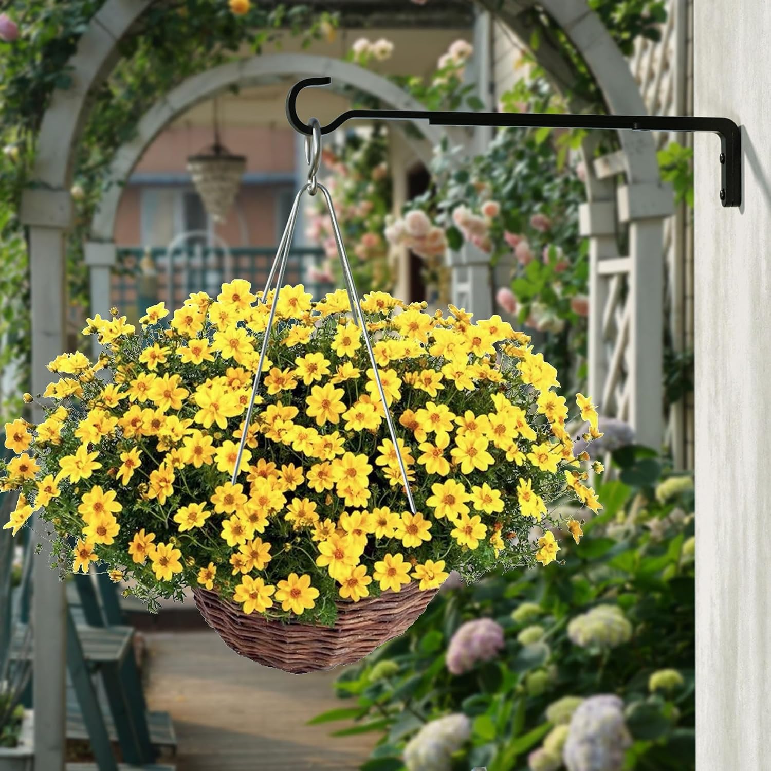 Thumbnail 5 de saffruff Heavy Duty Hanging Basket Brackets 25 cm