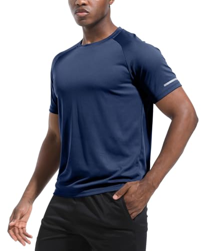 Detalle de Boyzn 5P08-2XL 5-Pack Men's Athletic T-Shirts, Quick-Dry Mesh