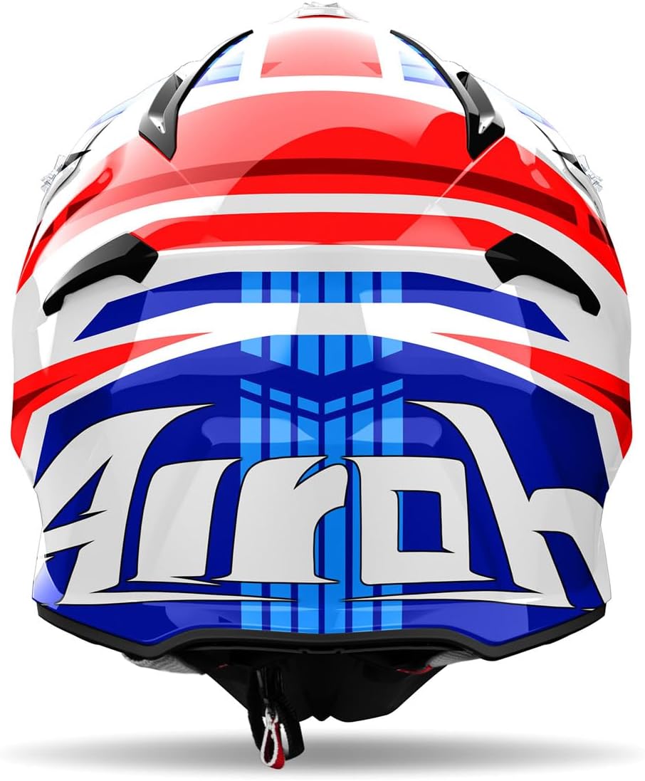 Thumbnail 2 de Casco offroad AIROH Aviator Ace 2 Proud Blue/Red Gloss XS