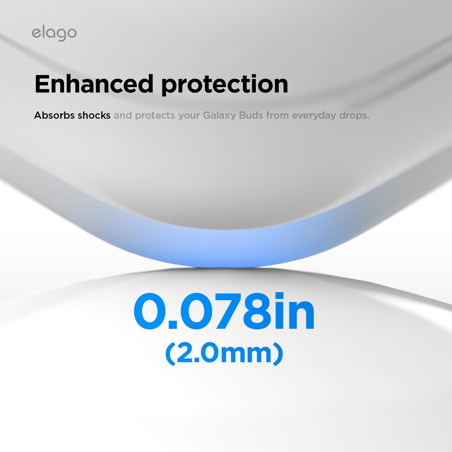 Thumbnail 4 de Coque elago AW5 compatible Samsung Galaxy Buds 4 Pro & Buds 4 – étui gris avec mousqueton