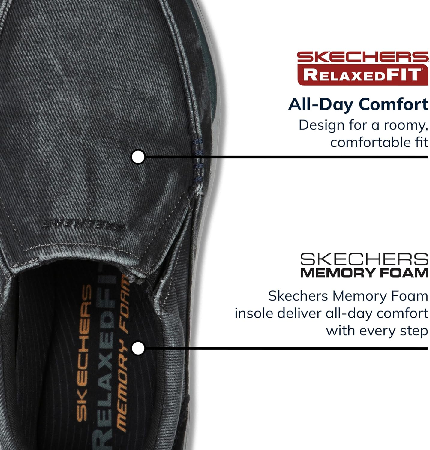 Thumbnail 1 de Skechers Men's Expected Avillo Relaxed-Fit Slip-On Loafer