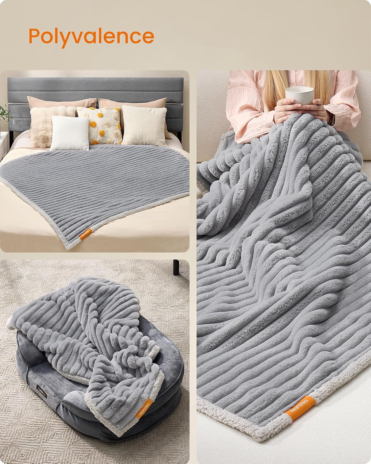 Detalle 2 de Feandrea Tapis Chien imperméable M 102 x 73 cm