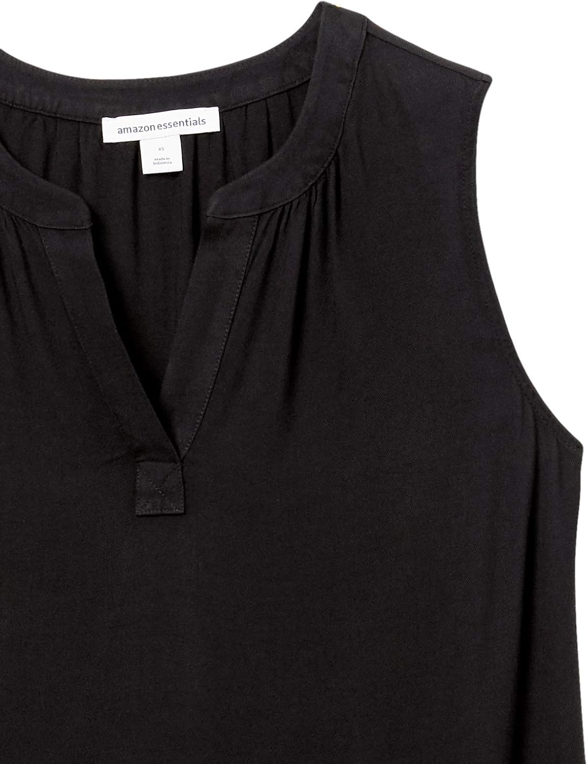Thumbnail 5 de Amazon Essentials Women’s Sleeveless V-Neck Woven Shirt (Relaxed Fit, Flowy Twill)