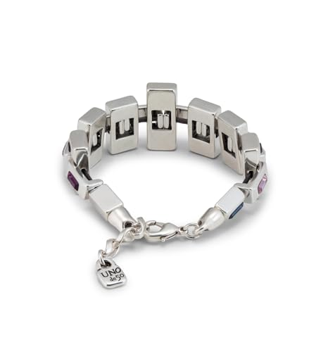 Detalle de UNO de 50 Pulsera Colección Euphoria para Mujer — Plata 925, Talla M
