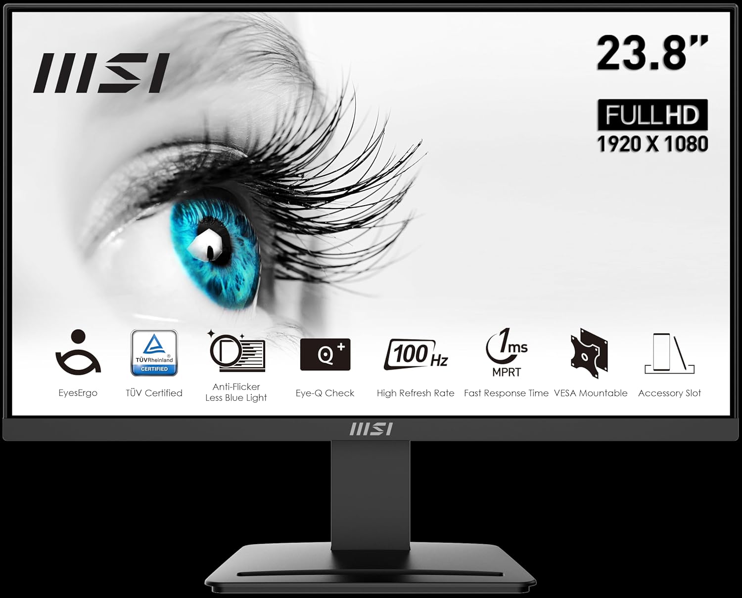 Thumbnail 6 de MSI PRO MP275 27" Full-HD Office-Monitor (IPS, 100 Hz) mit Augenkomfort & Lautsprechern