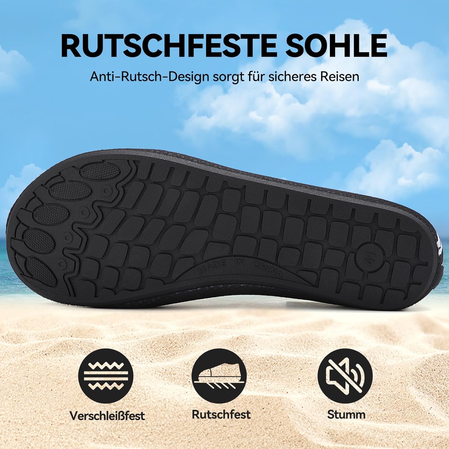 Thumbnail 3 de BARFULKER Badeschuhe – Wasserschuhe Damen & Herren, Schnell Trocknend, Rutschfest, Vielseitig Für Strand & Pool