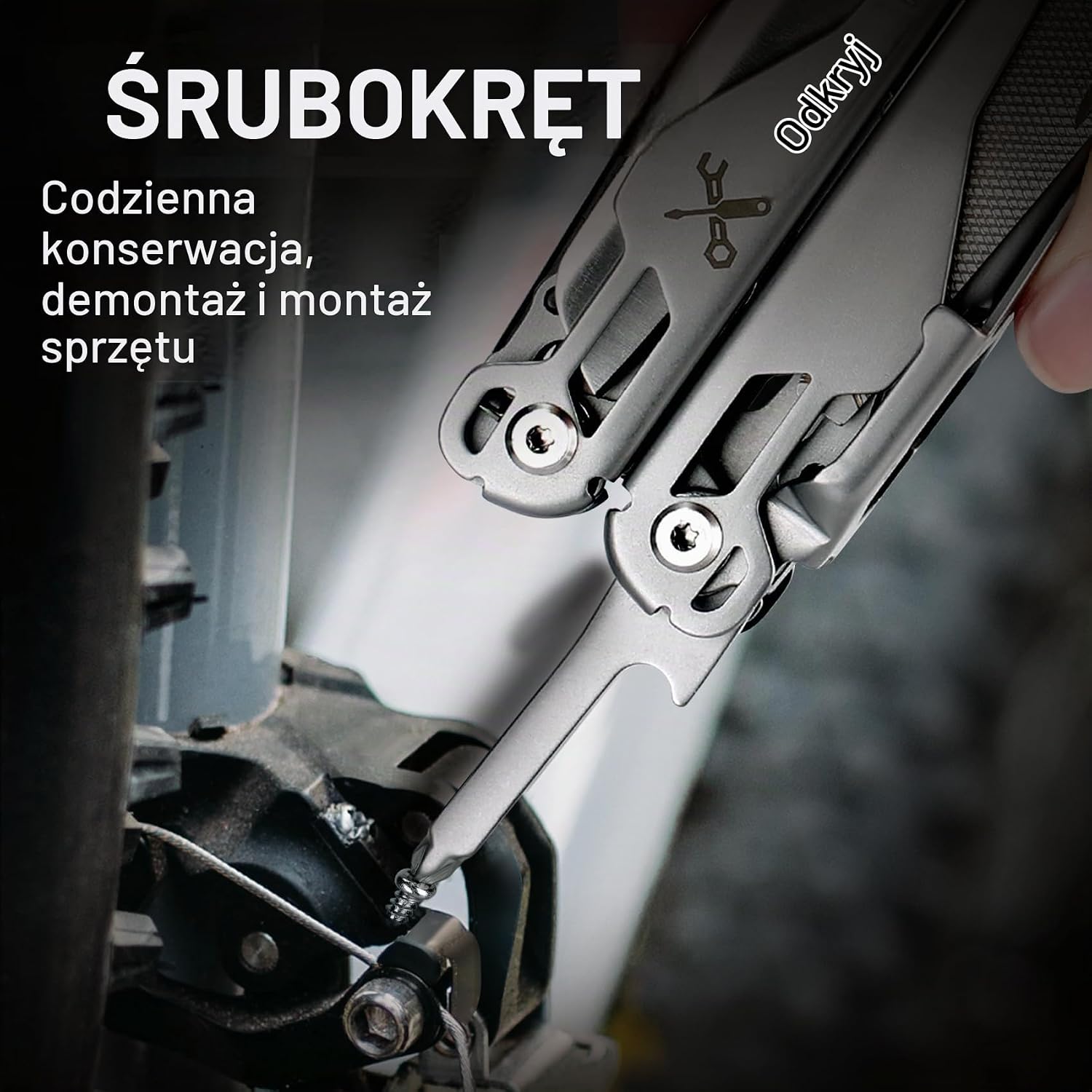 Detalle 1 de MIAOKE 23 In 1 Multi-Tool – stalowe narzędzie wielofunkcyjne 23 w 1
