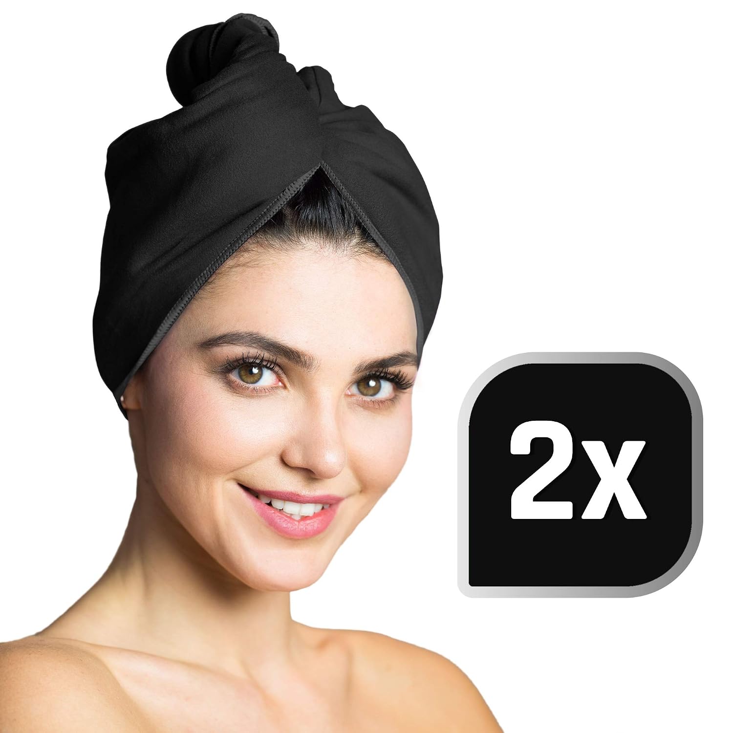 Thumbnail 6 de Fit-Flip Haarturban Mikrofaser 2er Set