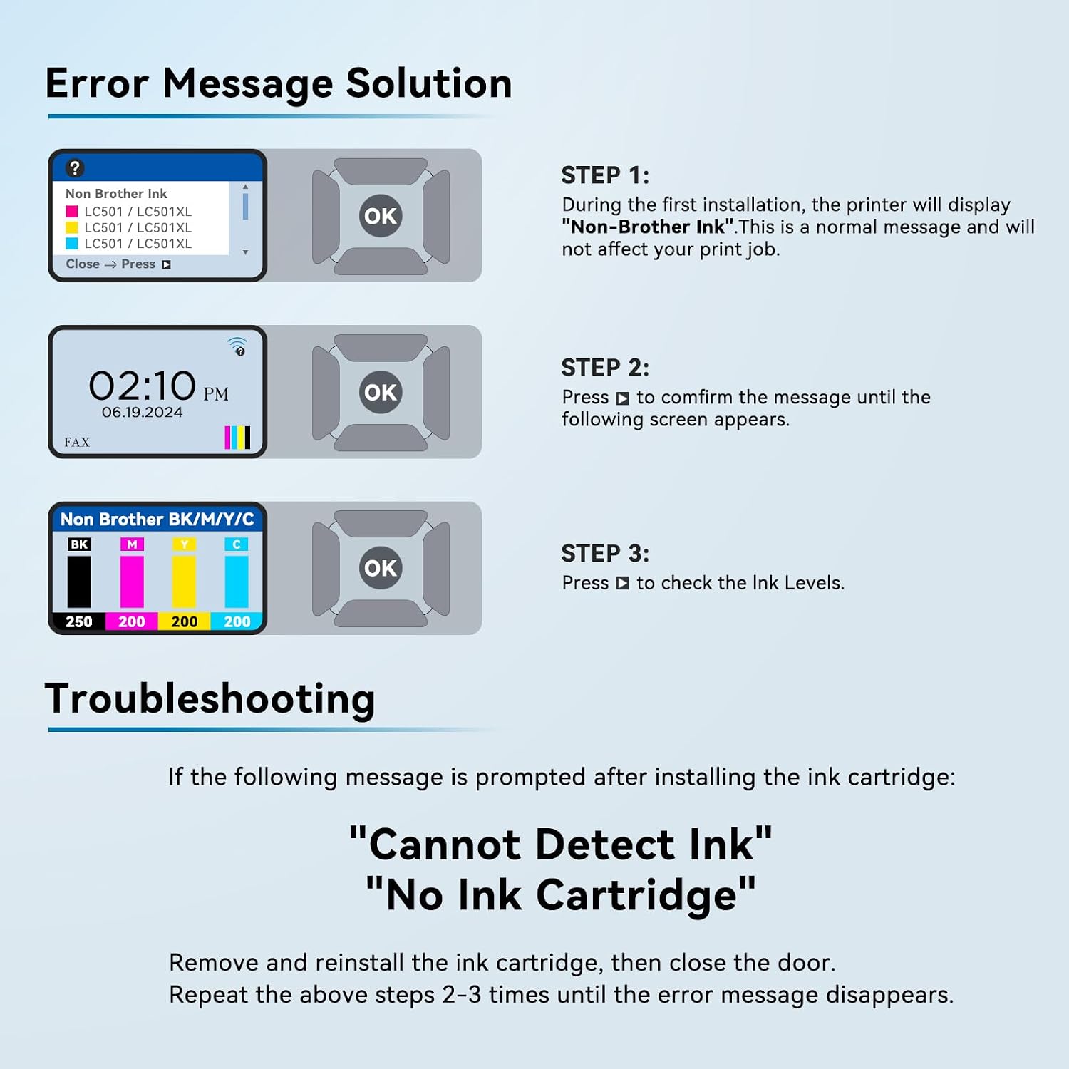 Detalle 1 de LC501 Ink Cartridges