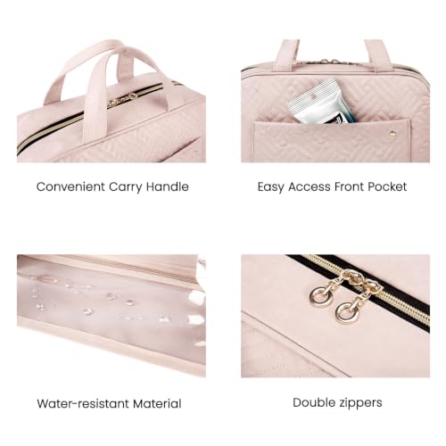 Detalle de BAGSMART Hanging Travel Toiletry Bag 360° Hook – Large