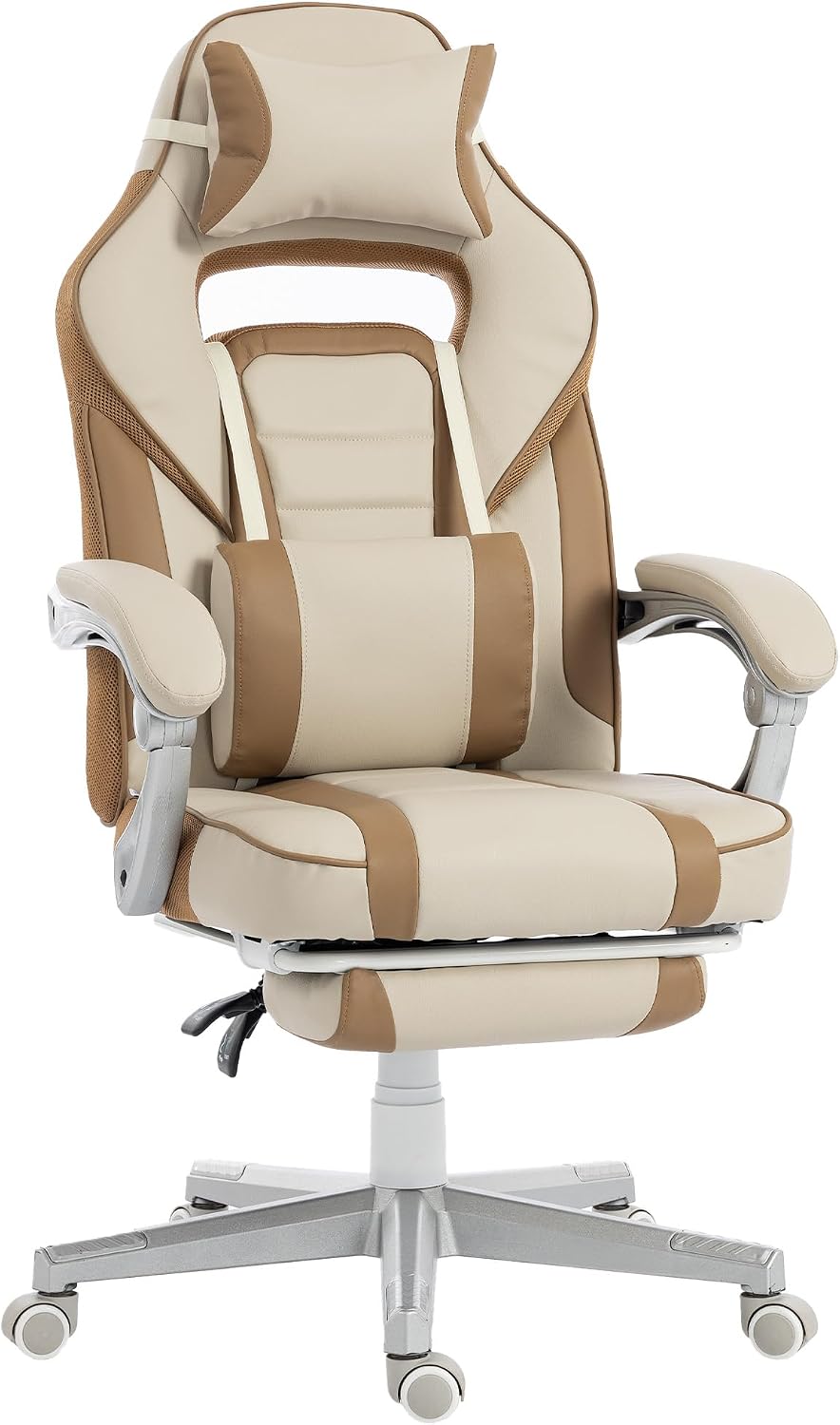 Detalle de HOMCOM Silla Gaming reclinable 150°