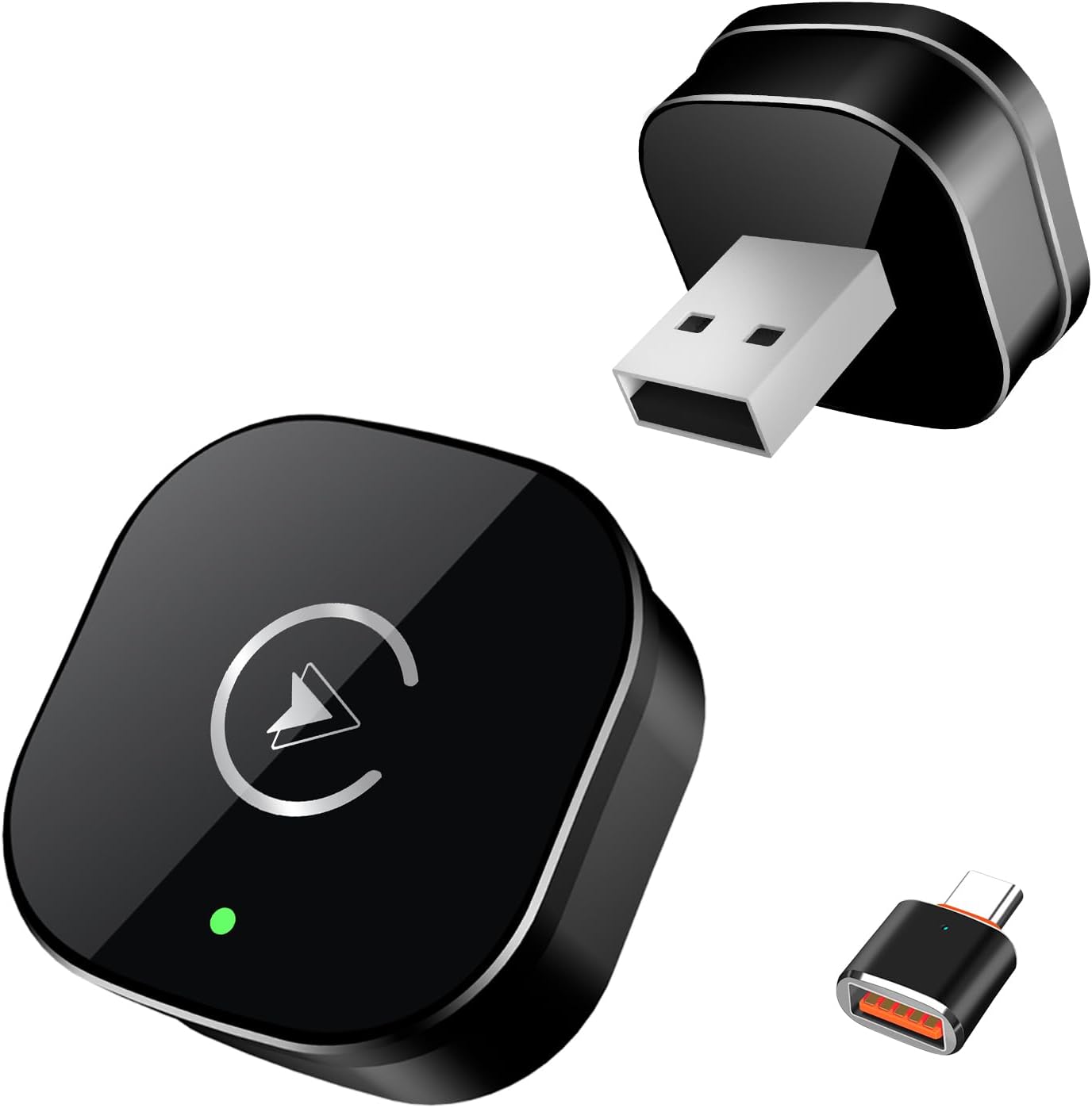 Detalle de 2026 Wireless CarPlay Adapter USB, 5.8GHz car accessory