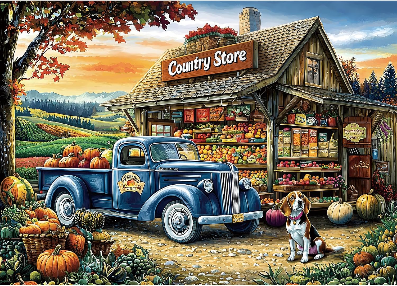 Detalle de PuzzOne 1000-piece Puzzle 27.5 x 19.7 in 🧩