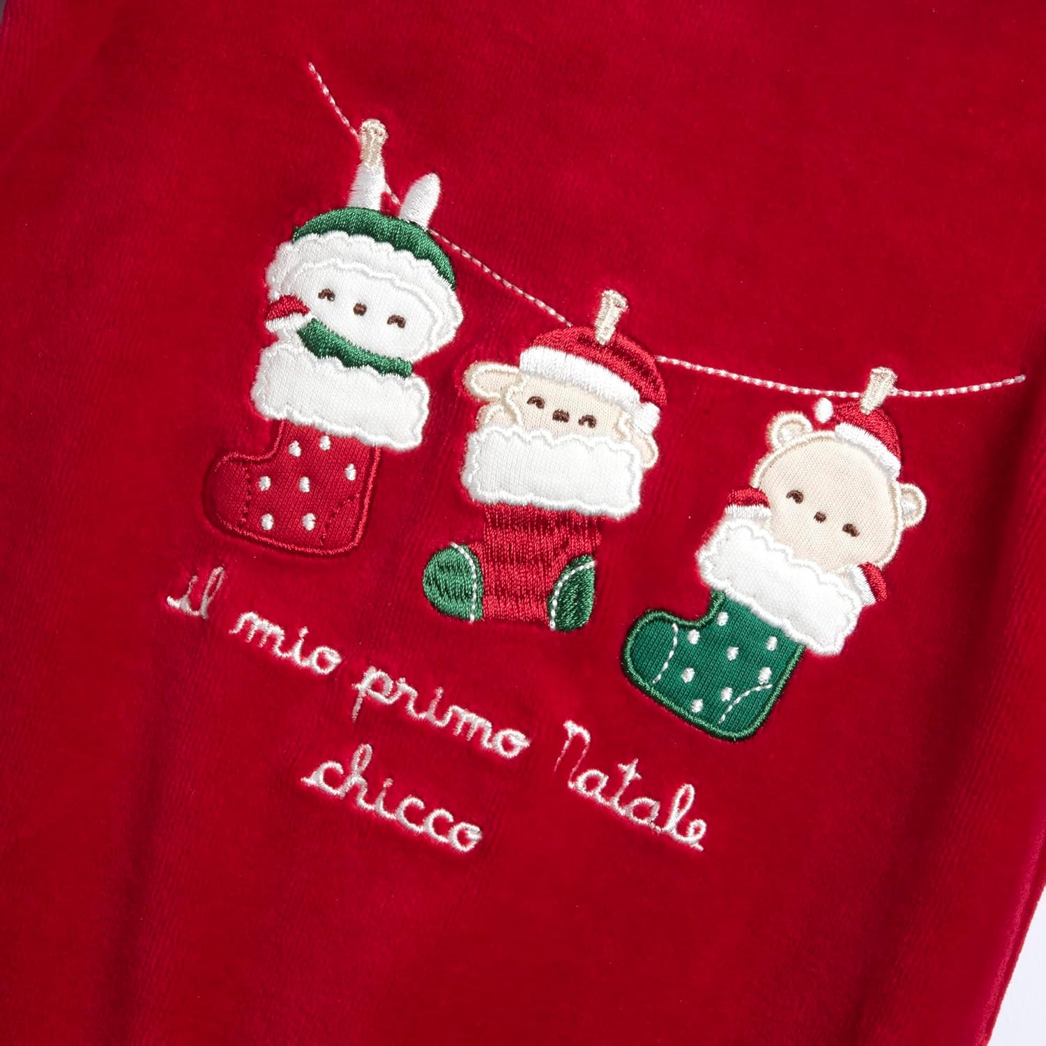 Thumbnail 2 de Chicco Weihnachtsstrampler für Jungen und Mädchen – 0–24 Monate, weicher Stoff, OEKO-TEX