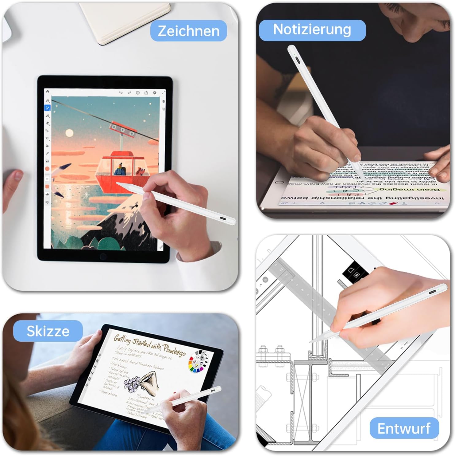 Thumbnail 6 de ANYQOO Stylus Pencil per iPad