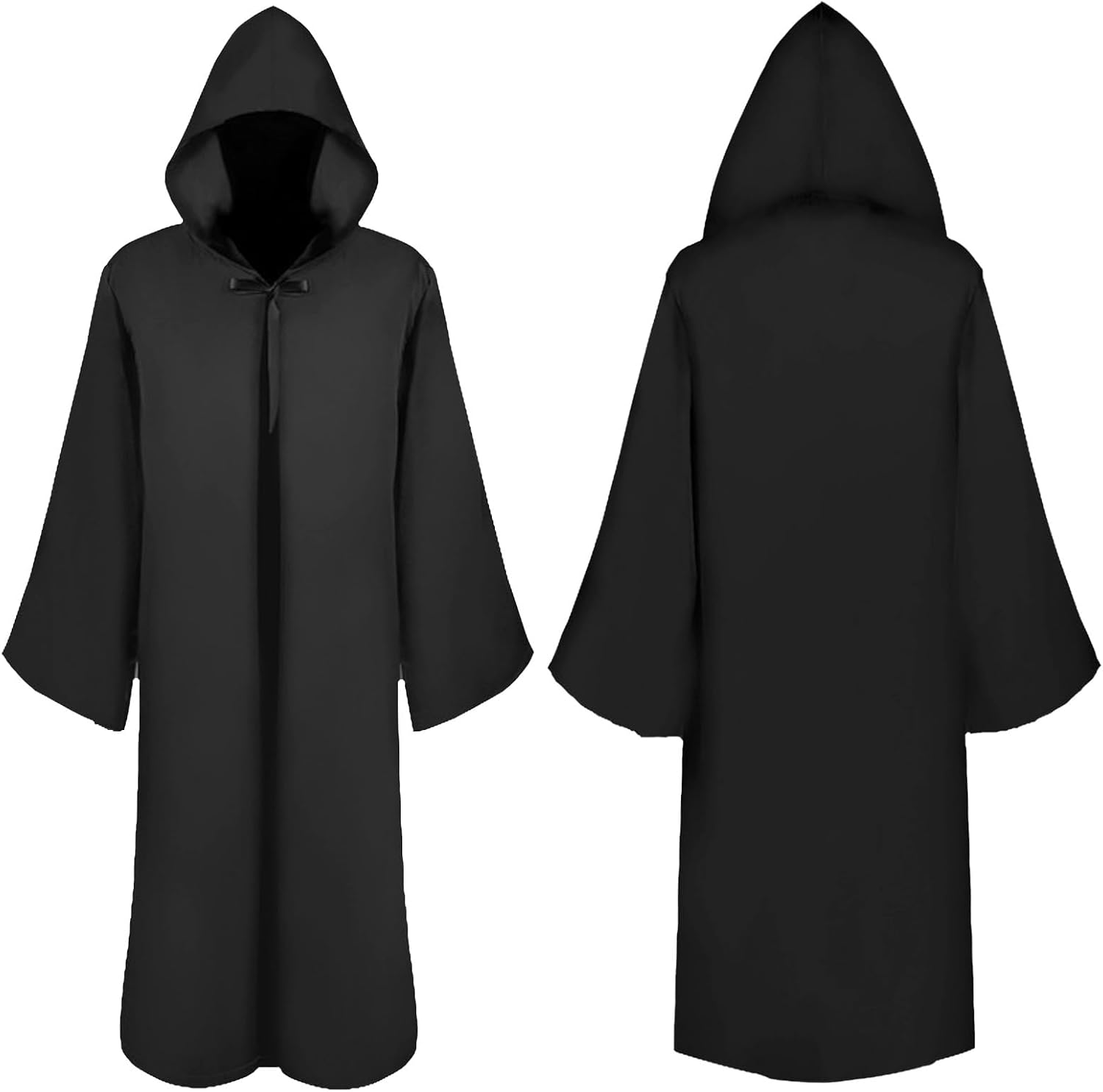Detalle de Kitimi Je-d Kostüm Erwachsene – Ritter Tunika, Hooded Umhang & Zubehör für Karneval, Halloween & Cosplay
