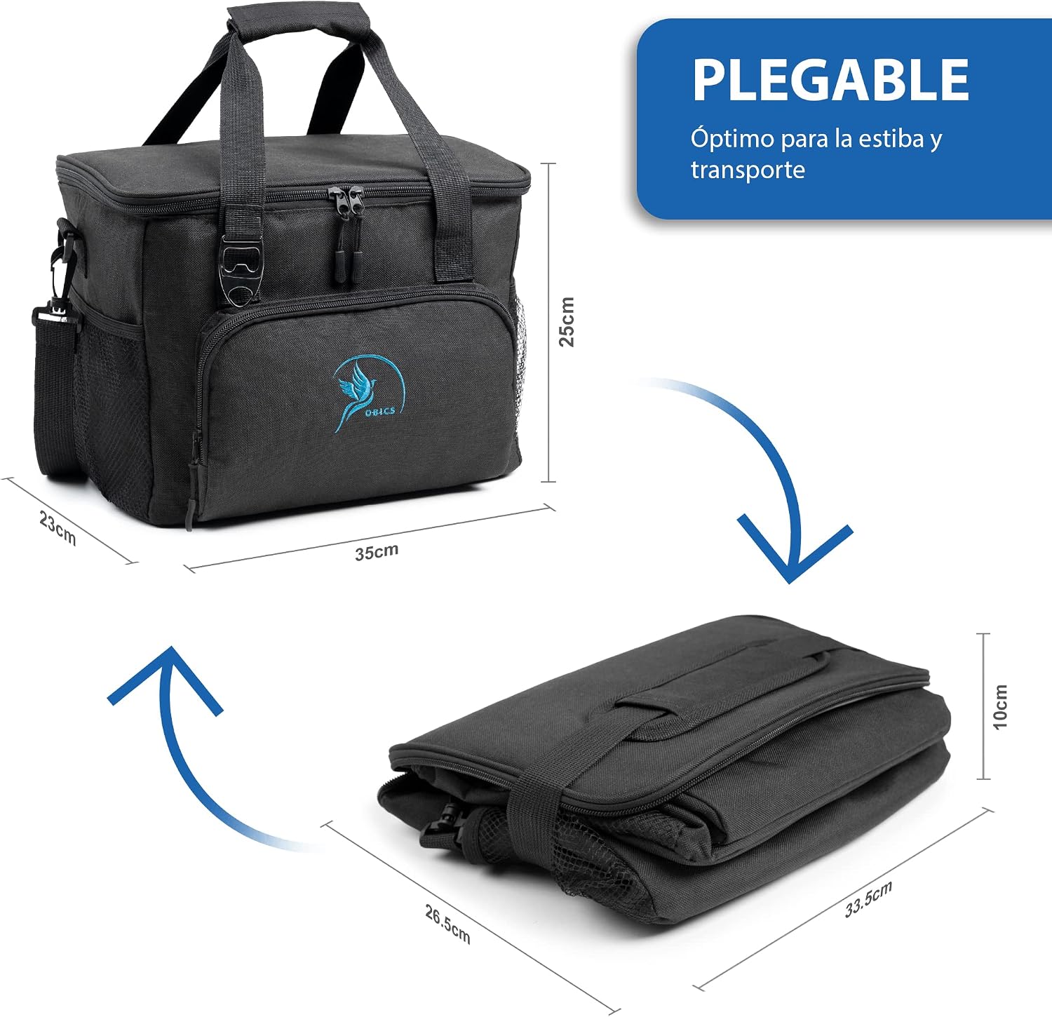 Detalle 2 de Obics Bolsa térmica porta 20 L