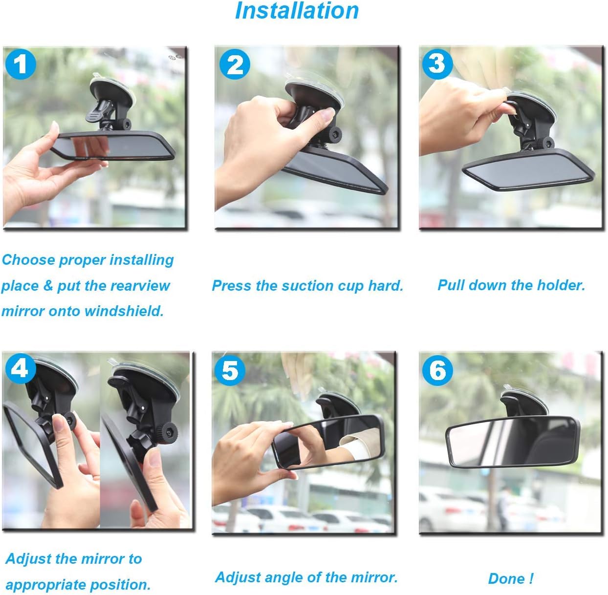 Thumbnail 4 de KITBEST Rear View Mirror 240 x 64mm