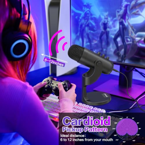 Thumbnail 4 de zealsound K66 USB Microphone – A solid all‑rounder for podcasts, streaming and gaming