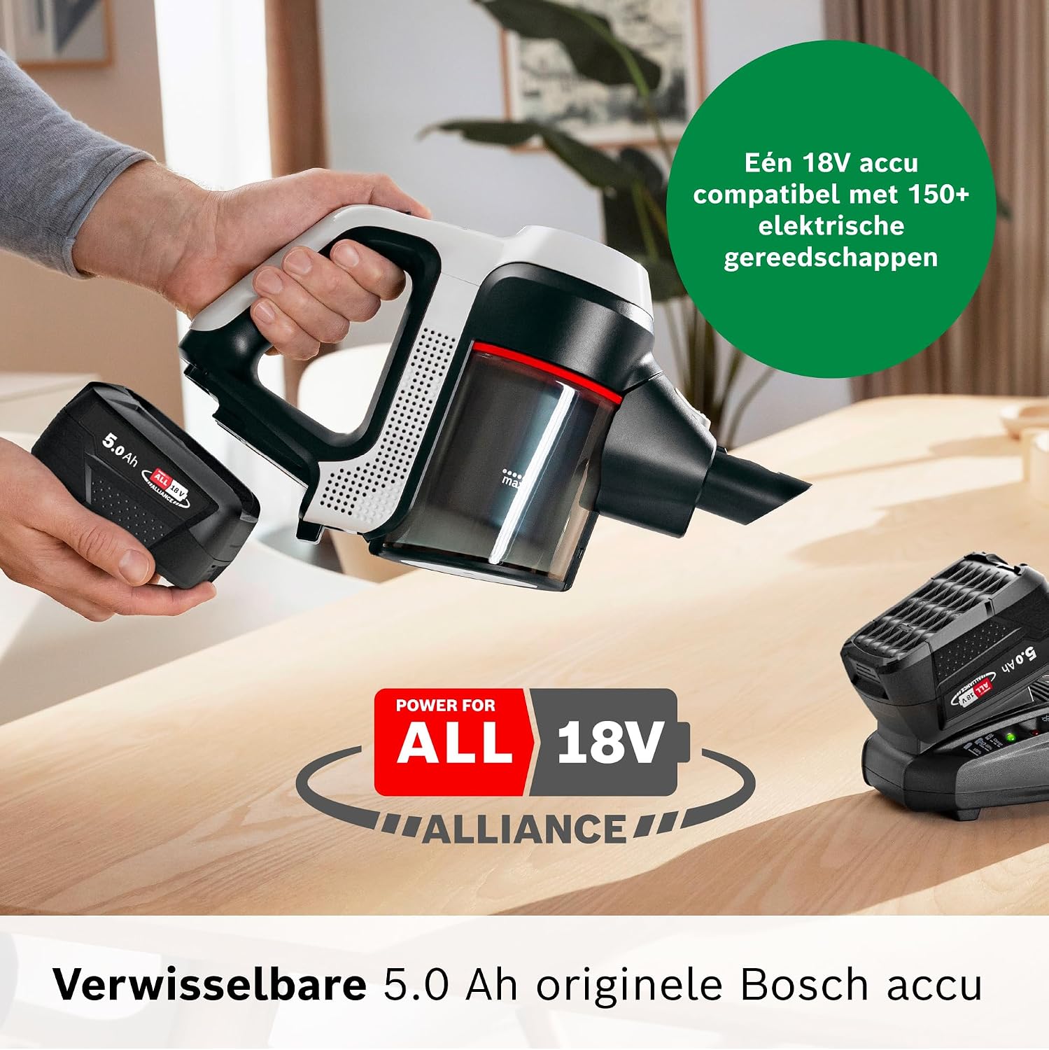 Thumbnail 1 de Bosch BHZUB1850 accu 18V 5,0 Ah voor Power For All