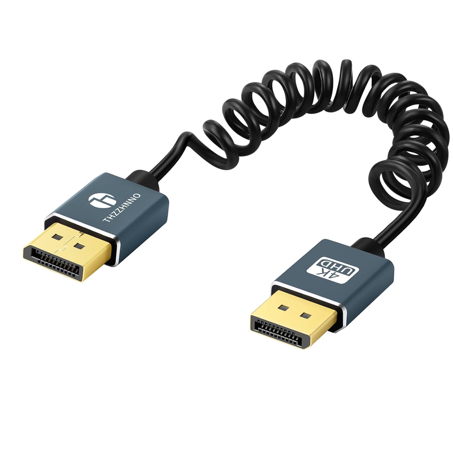 Detalle de Thzzhnno DisplayPort Spiralkabel 1M 4K