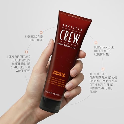 Thumbnail 2 de American Crew Men's Styling Gel, Firm Hold & High Shine (8.4 fl oz)