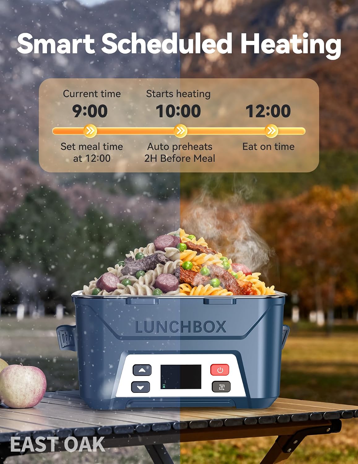 Detalle de EAST OAK Cordless Lunch Box 1.3L ๐ฑ