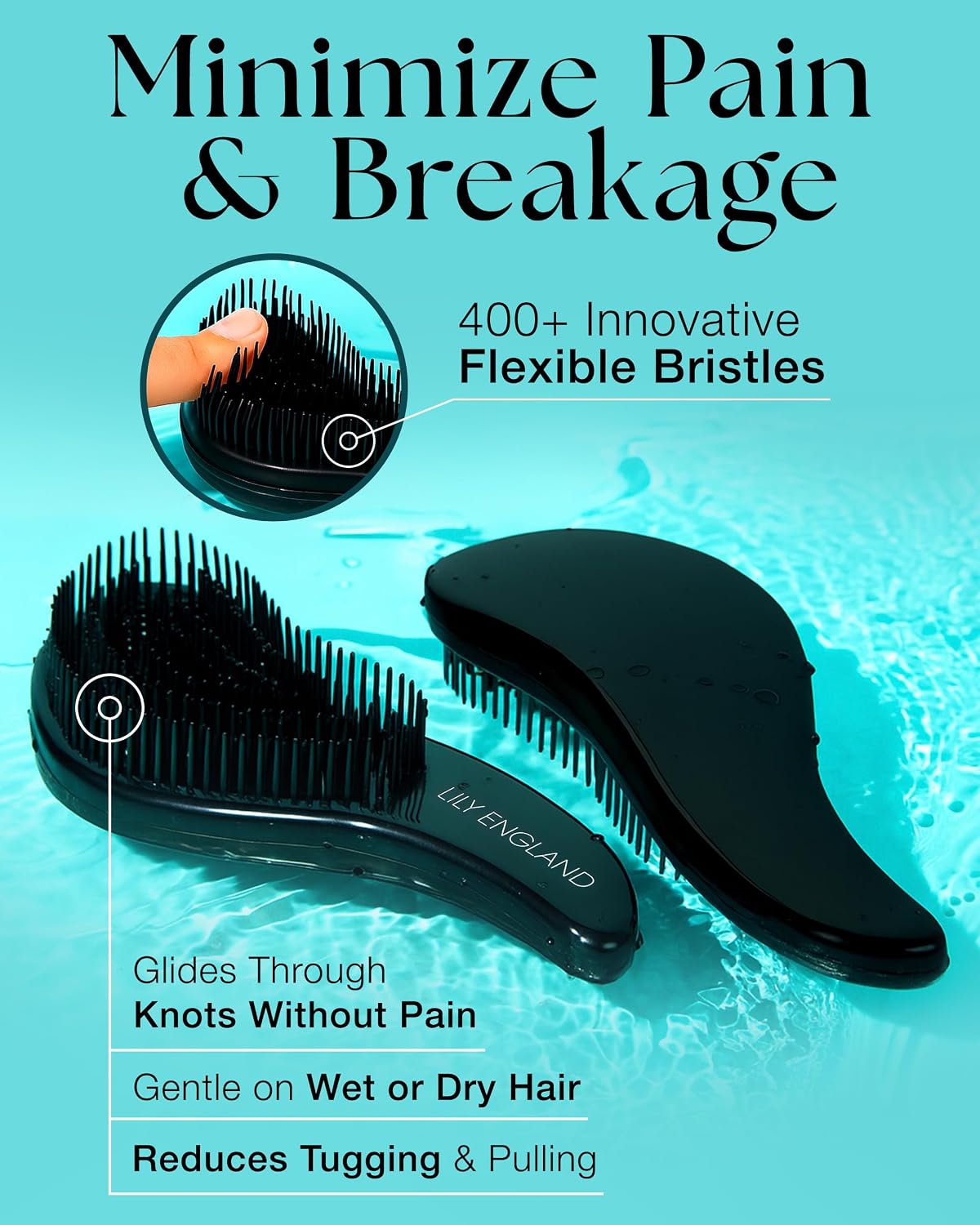 Detalle de Hair and Beard Detangling Brush