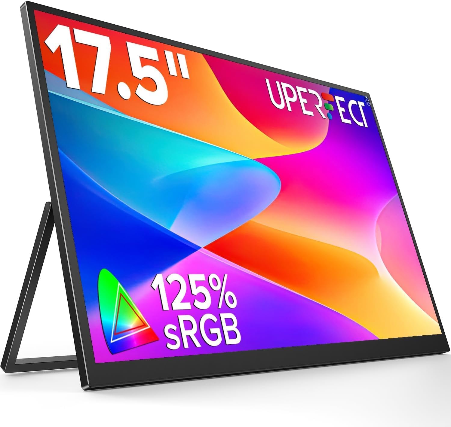 Thumbnail 6 de UPERFECT QLED Portable Monitor 4K UHD (15.6") with USB-C/HDMI - Slim Aluminum Case